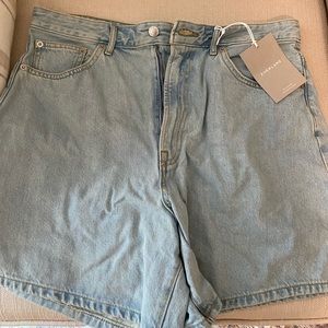Everlane A-Line Denim Shorts size 31